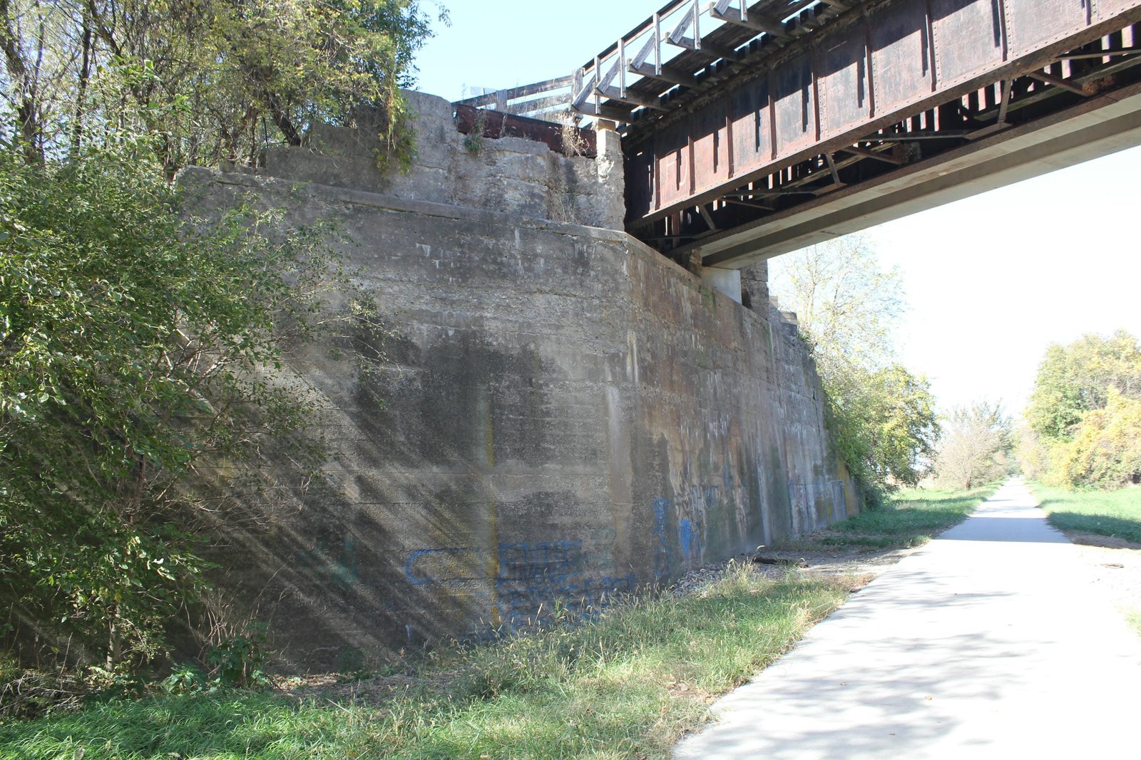 West abutment